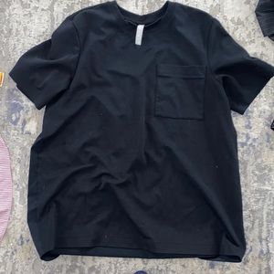 Athleta medium black pocket tee